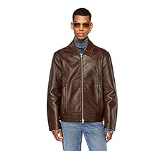 Amazon | [Diesel] (ディーゼル) メンズ レザー ジャケット